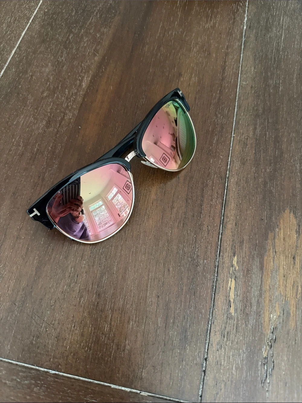 Tom Ford Cat-Eye Aviator Sunglasses